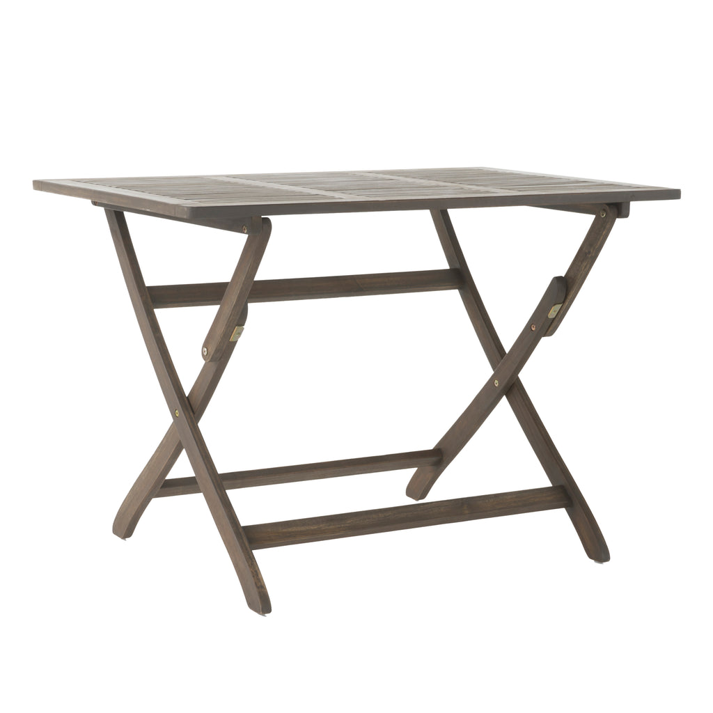 5-Piece Acacia Wood Outdoor Patio Dining Set