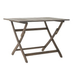 5-Piece Acacia Wood Outdoor Patio Dining Set