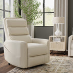 Faux Leather Power Lift Chair in Bentley Oyster