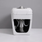 Smart Toilet Bidet Combo with Foot Sensor Open Cover/Seat