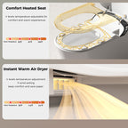Starry Night Light Smart Toilet with Bidet Built In