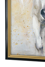39.4x39.4" Realistic Hand-Painted Wall Décor