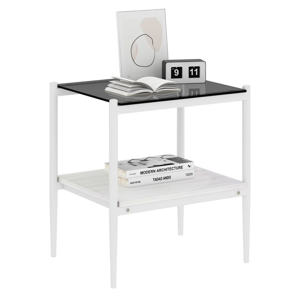 Set of 2 Rectangle End Tables