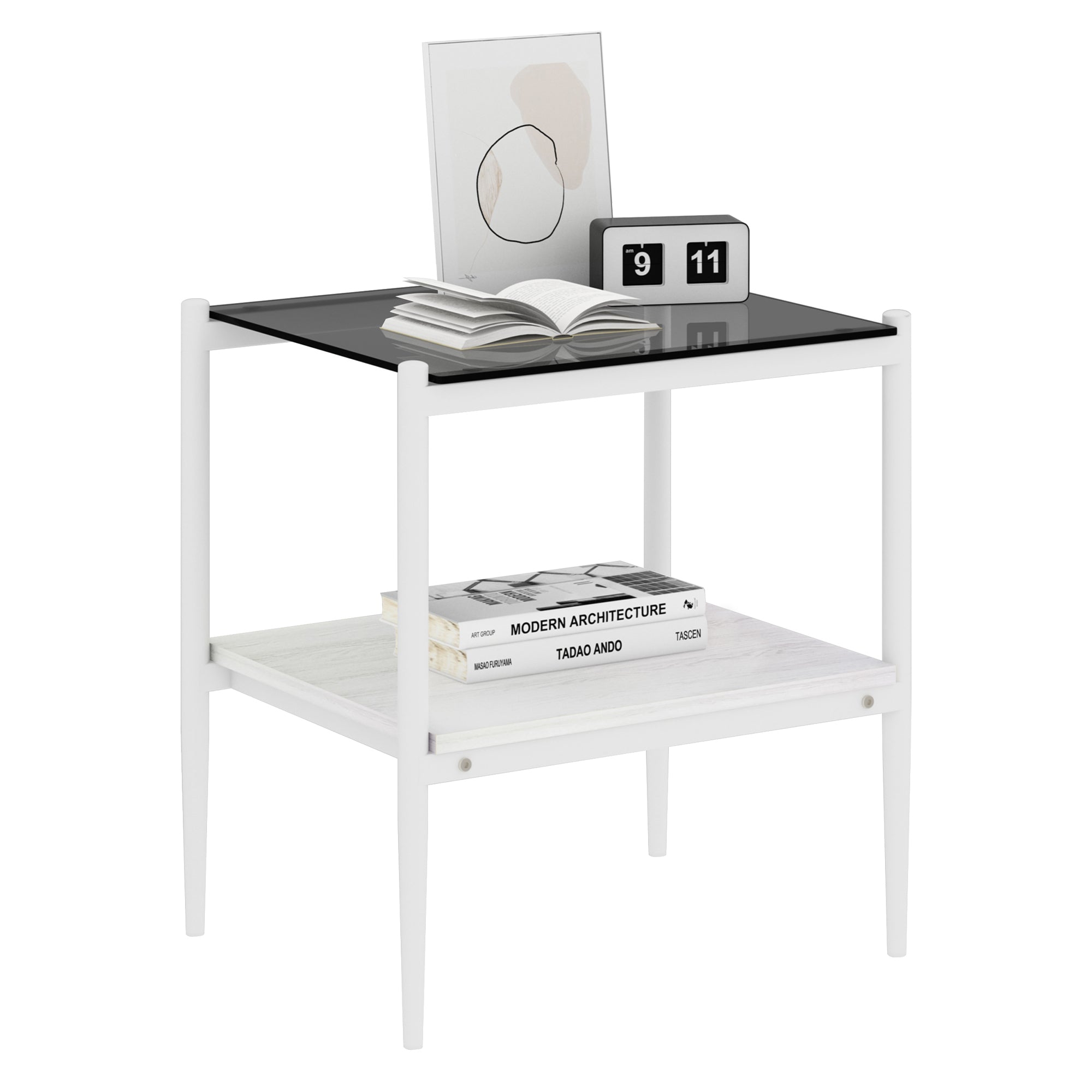 Set of 2 Rectangle End Tables