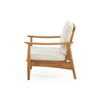 Club Chairs Laurent 500lbs Capacity Acacia Outdoor