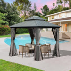 8' x 10' Hardtop Gazebo