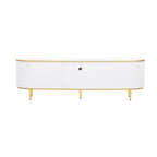 Vibe Haus Modern TV Stand for TVs Up to 80 Inches