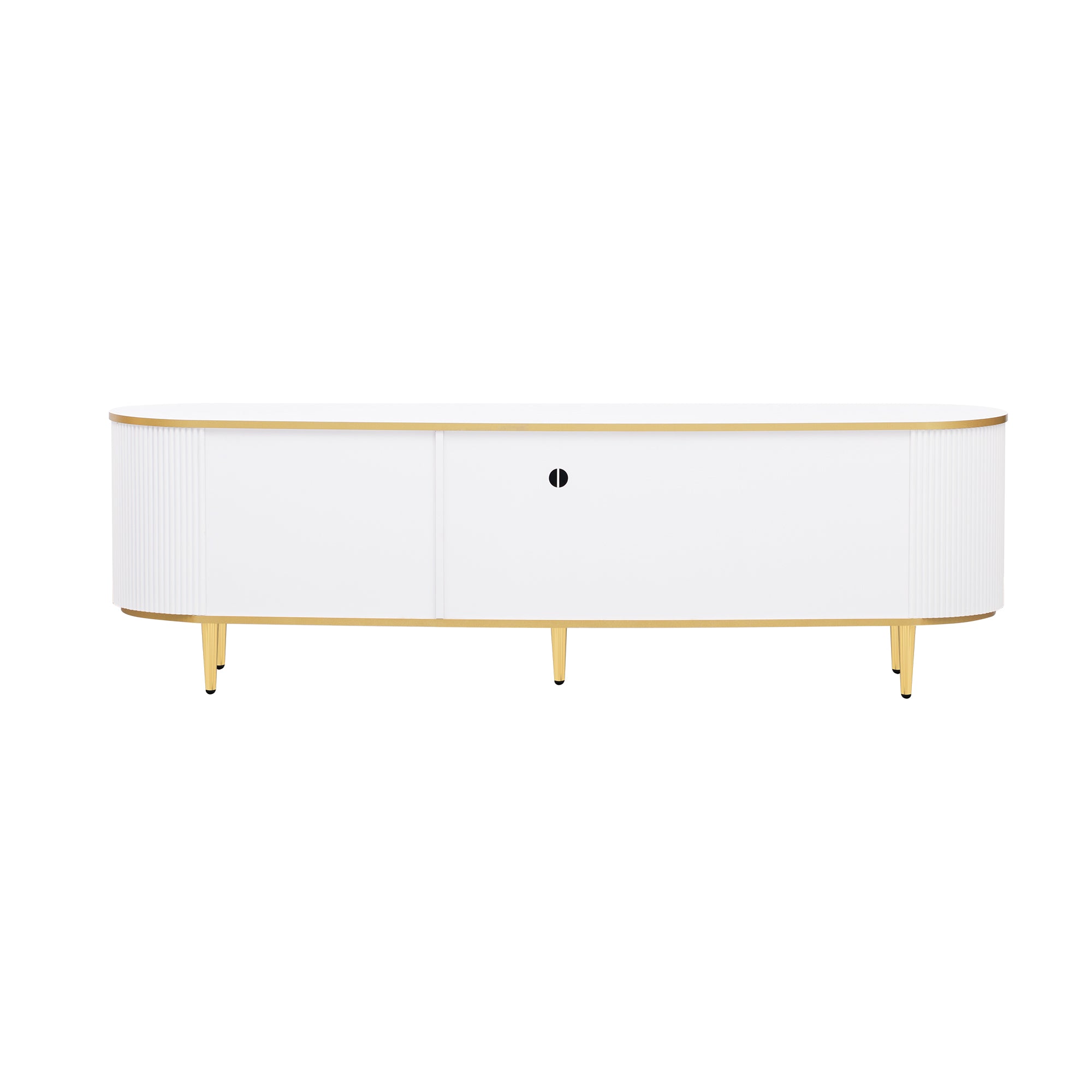 Vibe Haus Modern TV Stand for TVs Up to 80 Inches