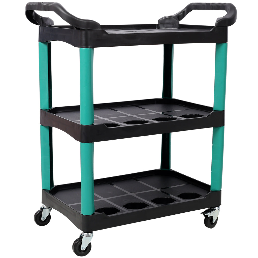 3 Tier Rolling Auto Detail Cart
