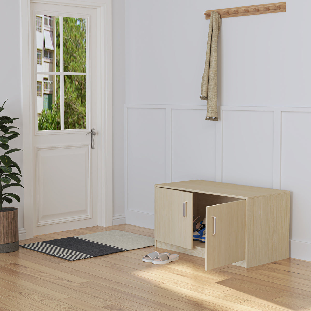 Hamster Cage with Independent Storage Cabinet