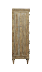 Taupe 5-Drawer Chest