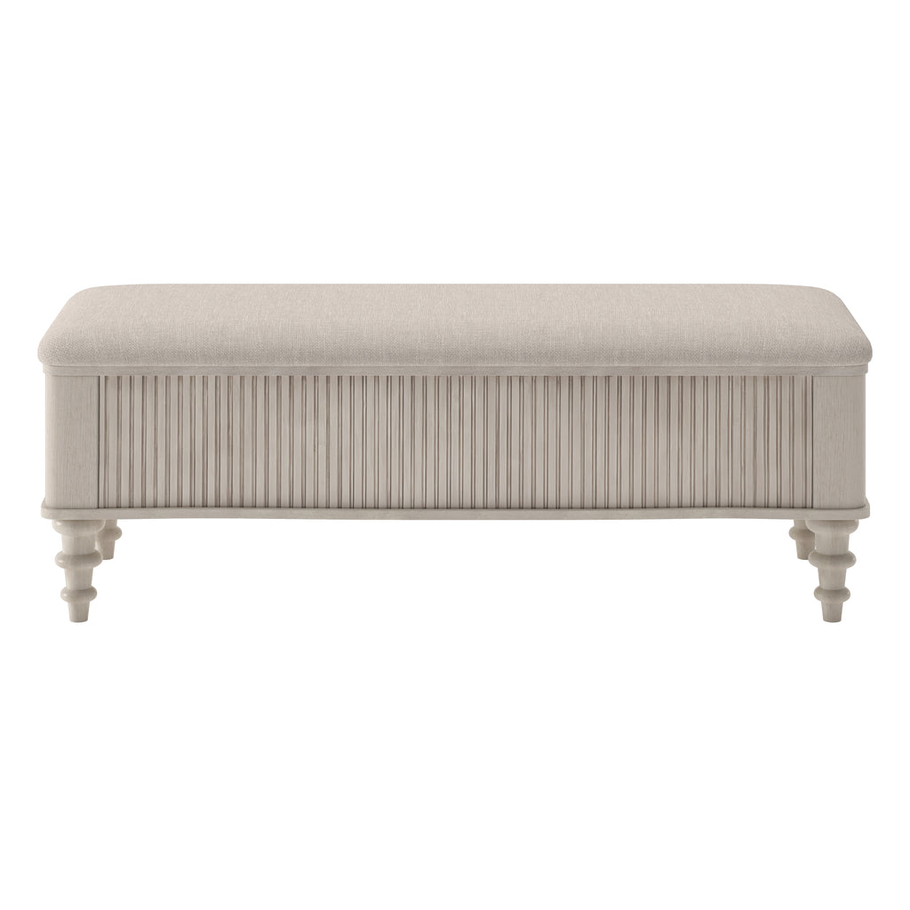 50.8-Inch Multi-Functional Storage Ottoman Bench