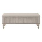 50.8-Inch Multi-Functional Storage Ottoman Bench