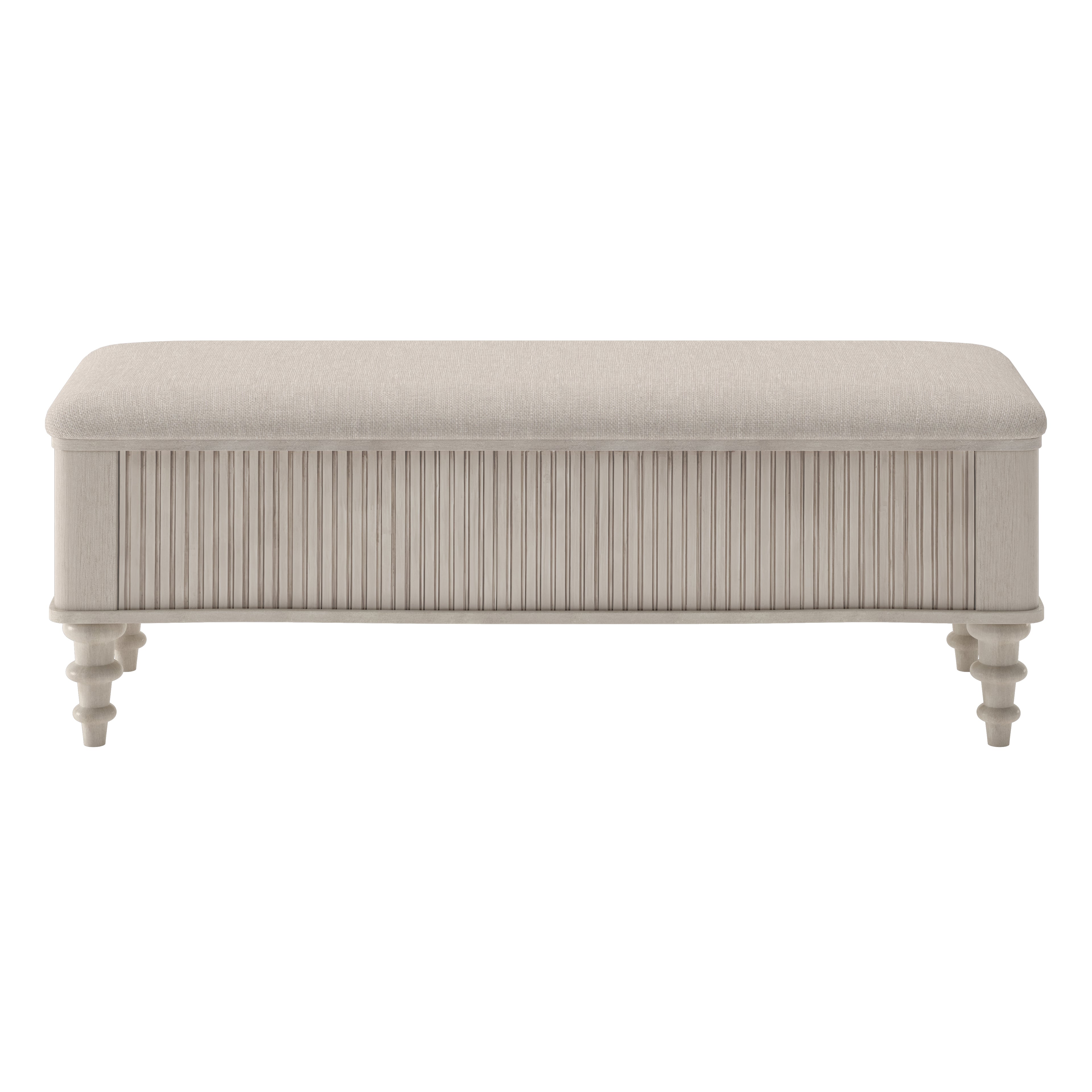 50.8-Inch Multi-Functional Storage Ottoman Bench
