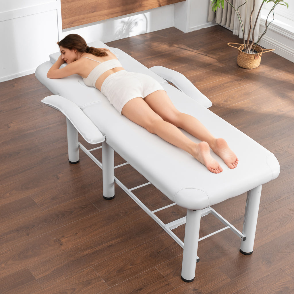 Professional Beauty Bed with Removable Headrest & Cushions