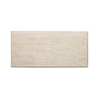 Veda 55" Reclaimed Wood Stacked Geometric Waterfall Coffee Table