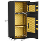 Large Double-Door Coin-Operated Safe