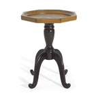 End Table (Natural + Black)