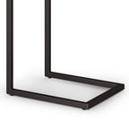 Skyler Wide C Side Table - Dark