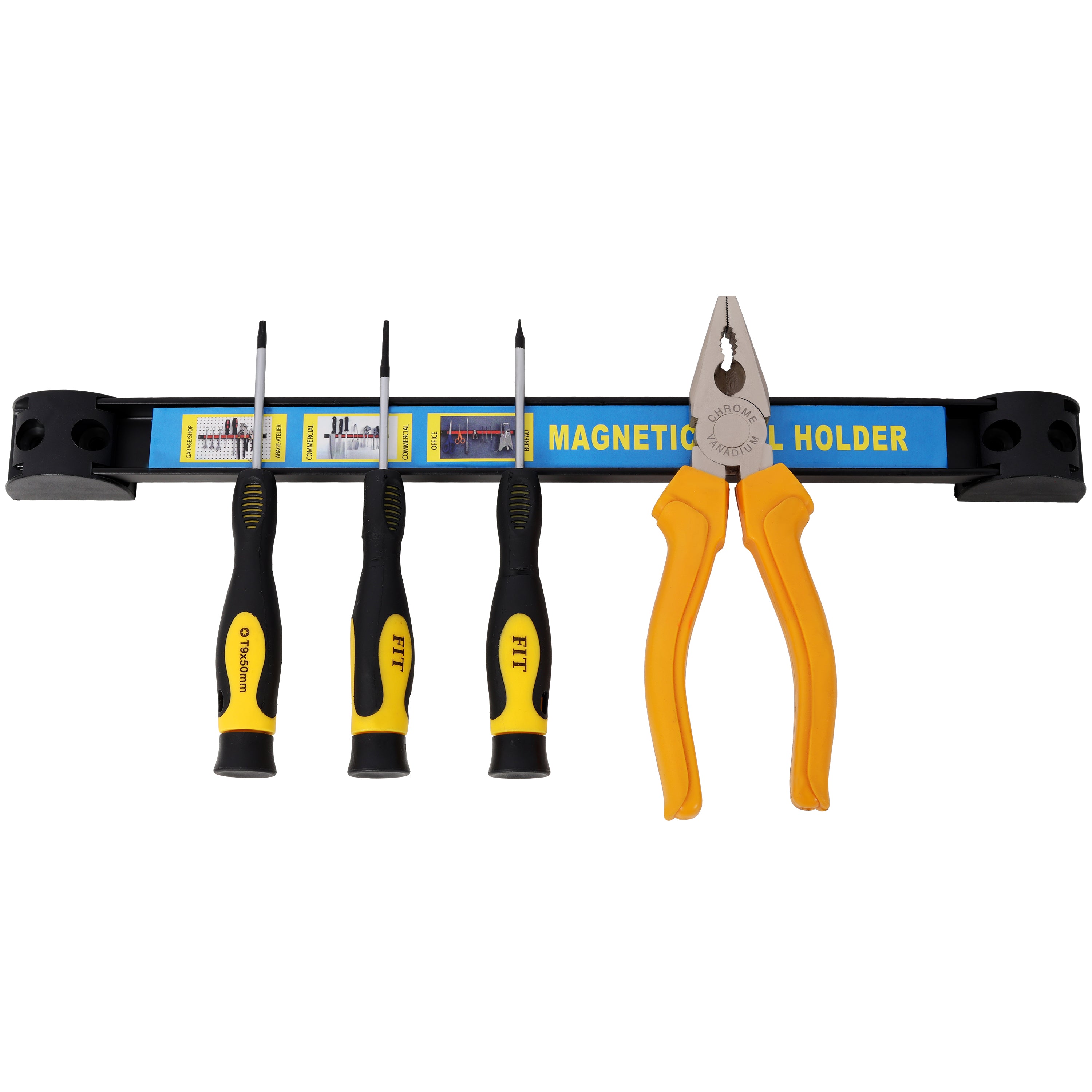 6 Pack Heavy Duty Magnet Tool Bar Set