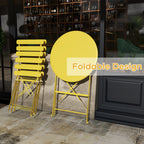 Bistro Table and Chairs Set of 2 - 3 Piece Outdoor/Indoor Set