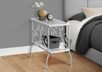 Clear Tempered Glass Accent Table