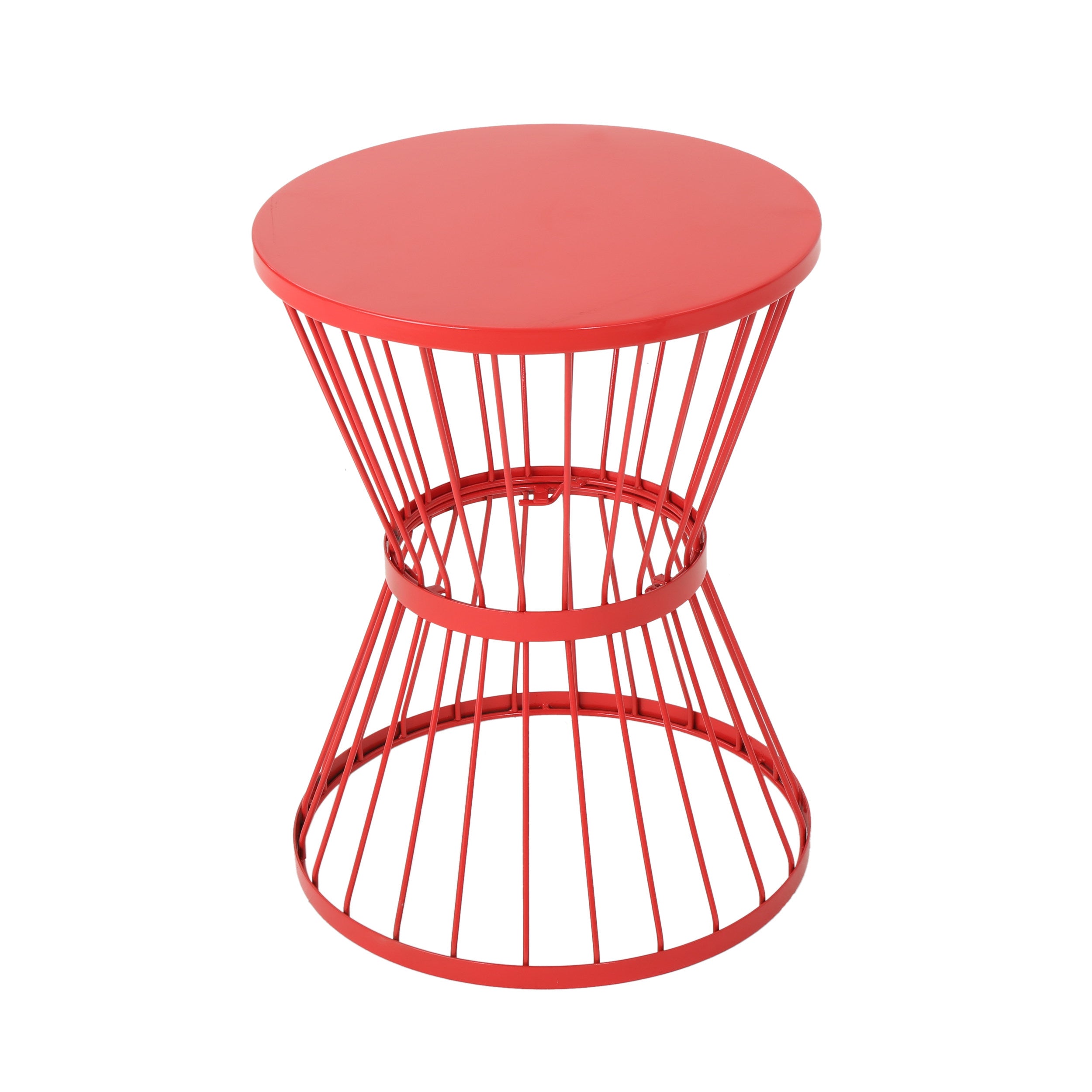 16" Stainless Steel Side Table