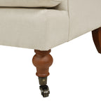 Alana Lawson Three-Cushion Tightback Sofa, Light