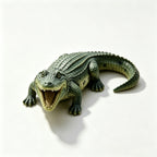 23" Simulated Crocodile Garden Statue