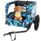 Outdoor Heavy Duty Collapsible Pet Bike Trailer