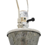 D15x23" Glass Table Lamp - Bottle Shape