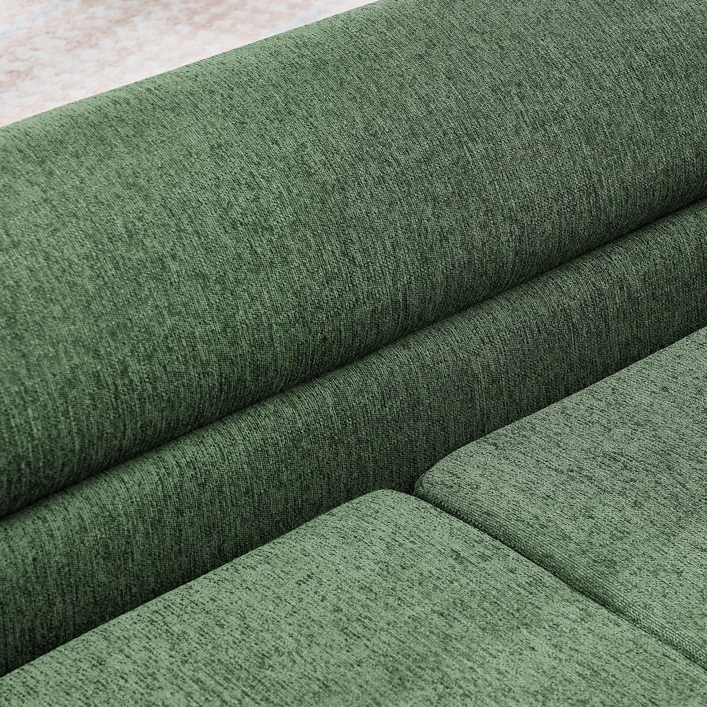 Oversized Pet Sofa, Curved Armrest Rectangular Dog Sofa