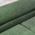 Oversized Pet Sofa, Curved Armrest Rectangular Dog Sofa
