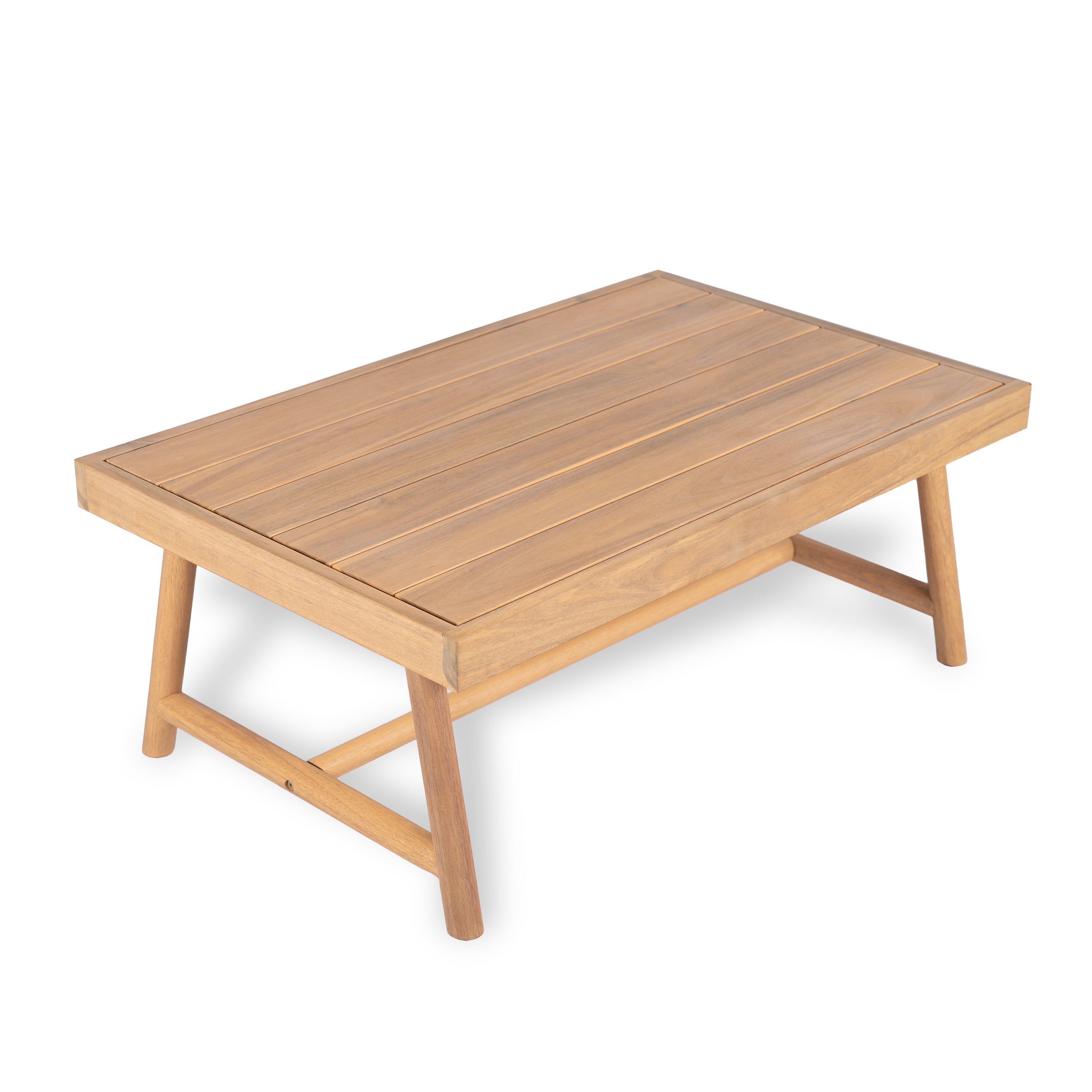 Patio Acacia Wood Chat Set