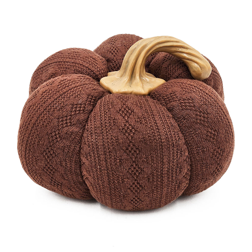 Set of 2 Fabric Pumpkins