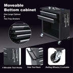 8-Drawer Rolling Tool Storage Cabinet with Detachable Top