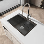 Stainless Steel Kitchen Sink - 27"x19" Single Bowl