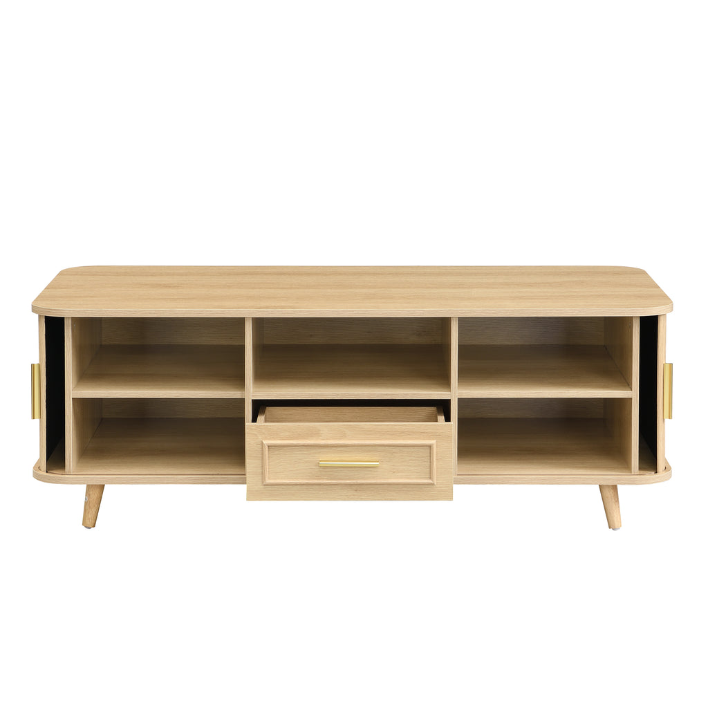 Mid-Century Modern Coffee Table with Storage