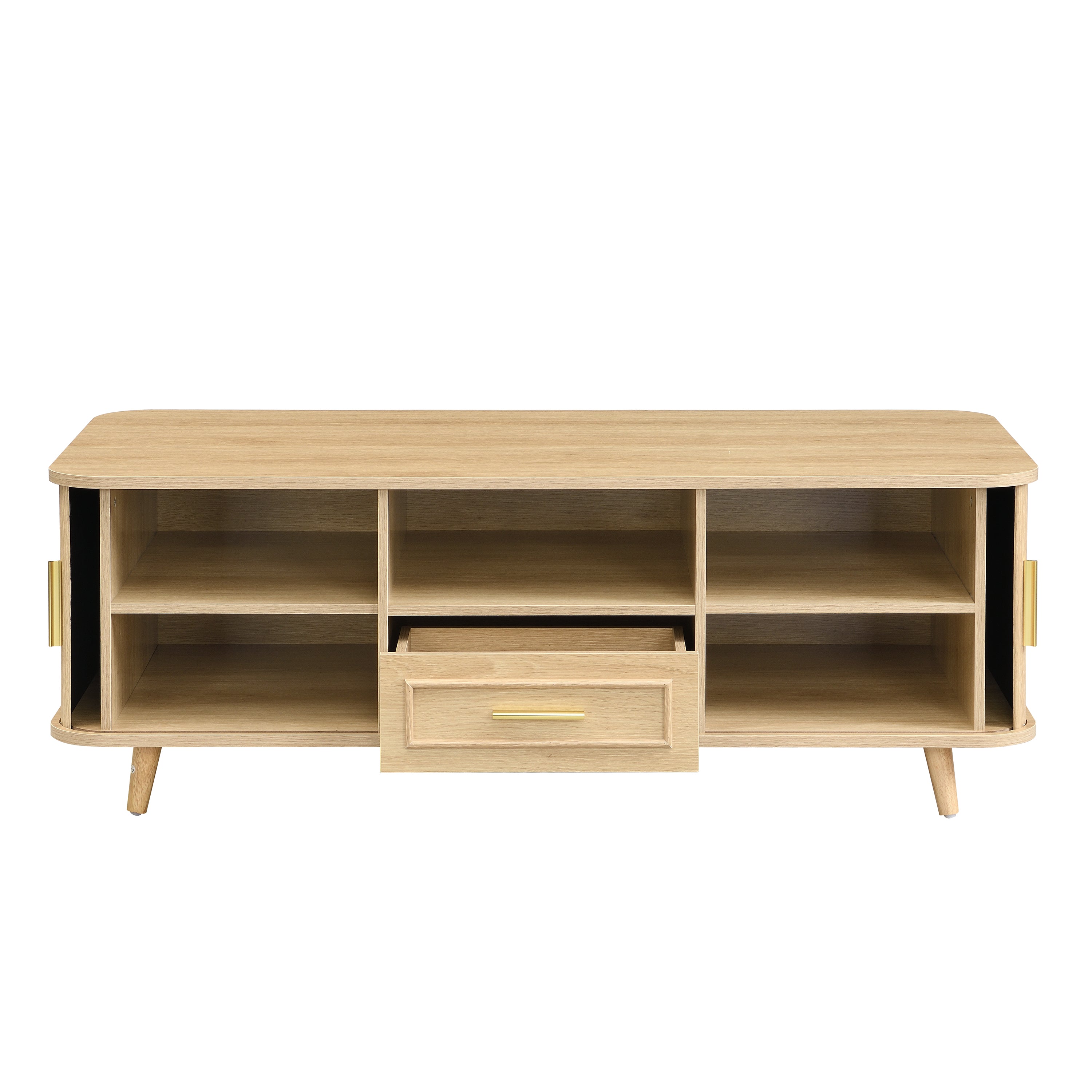 Mid-Century Modern Coffee Table with Storage