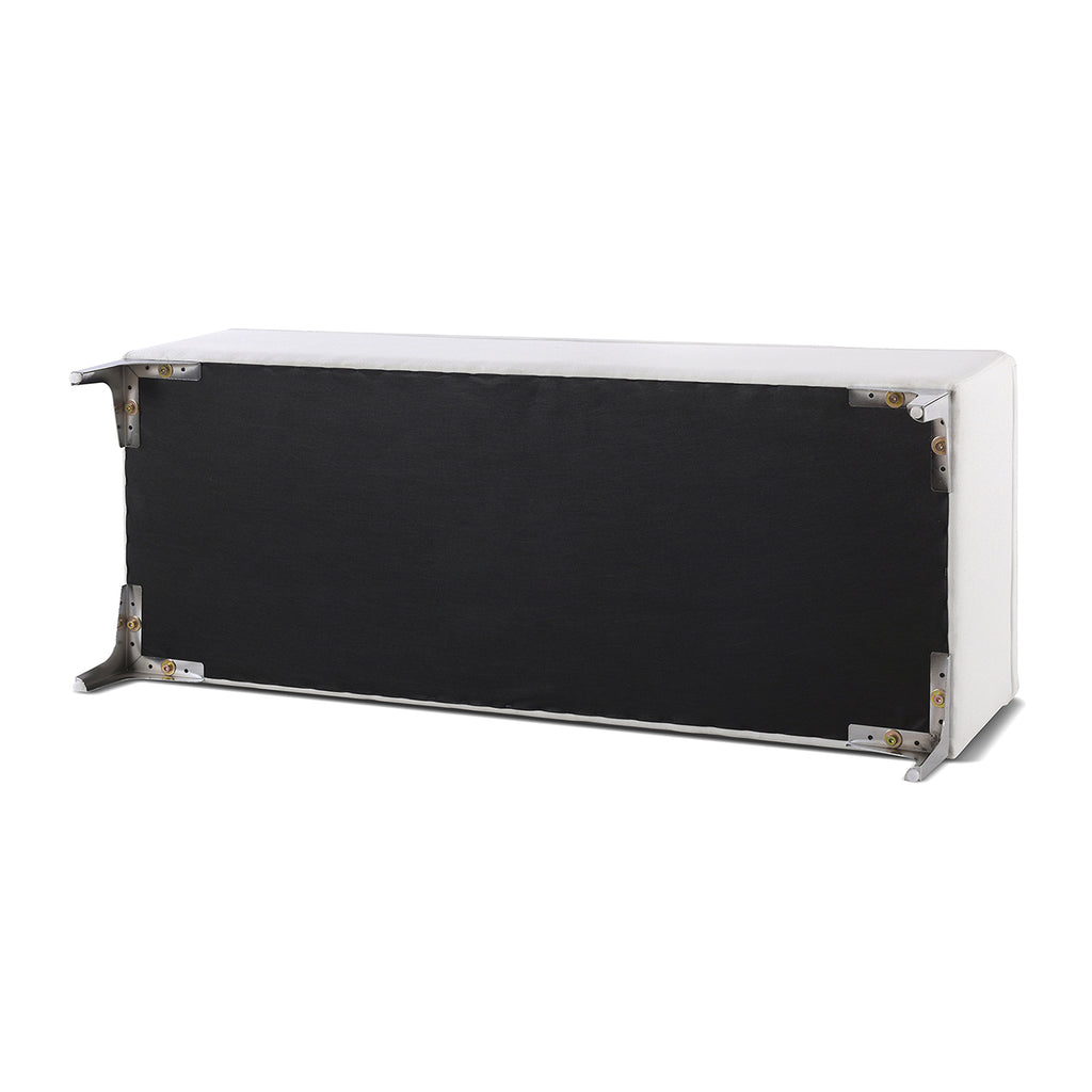 Madelyn 49" Modern Storage Bench, Bright