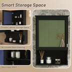 20'' Wall Mounted Bathroom Storage Cabinet with Mirror