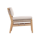 OMI Lounge Chair Acacia and Rope Design