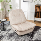 Ivory Recliner with Mobile Phone Holder
