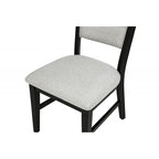 Contemporary Dining Room 5 Piece Set with Upholstered Chairs