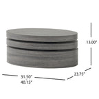 Modernesque Rotating Coffee Table - Matte Finish