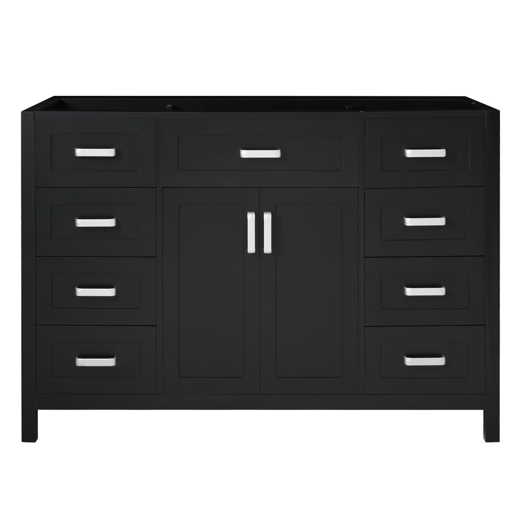 47" Bathroom Vanity without Sink, Cabinet Only