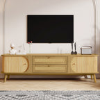 Rattan TV Stand for TVs Up to 75''