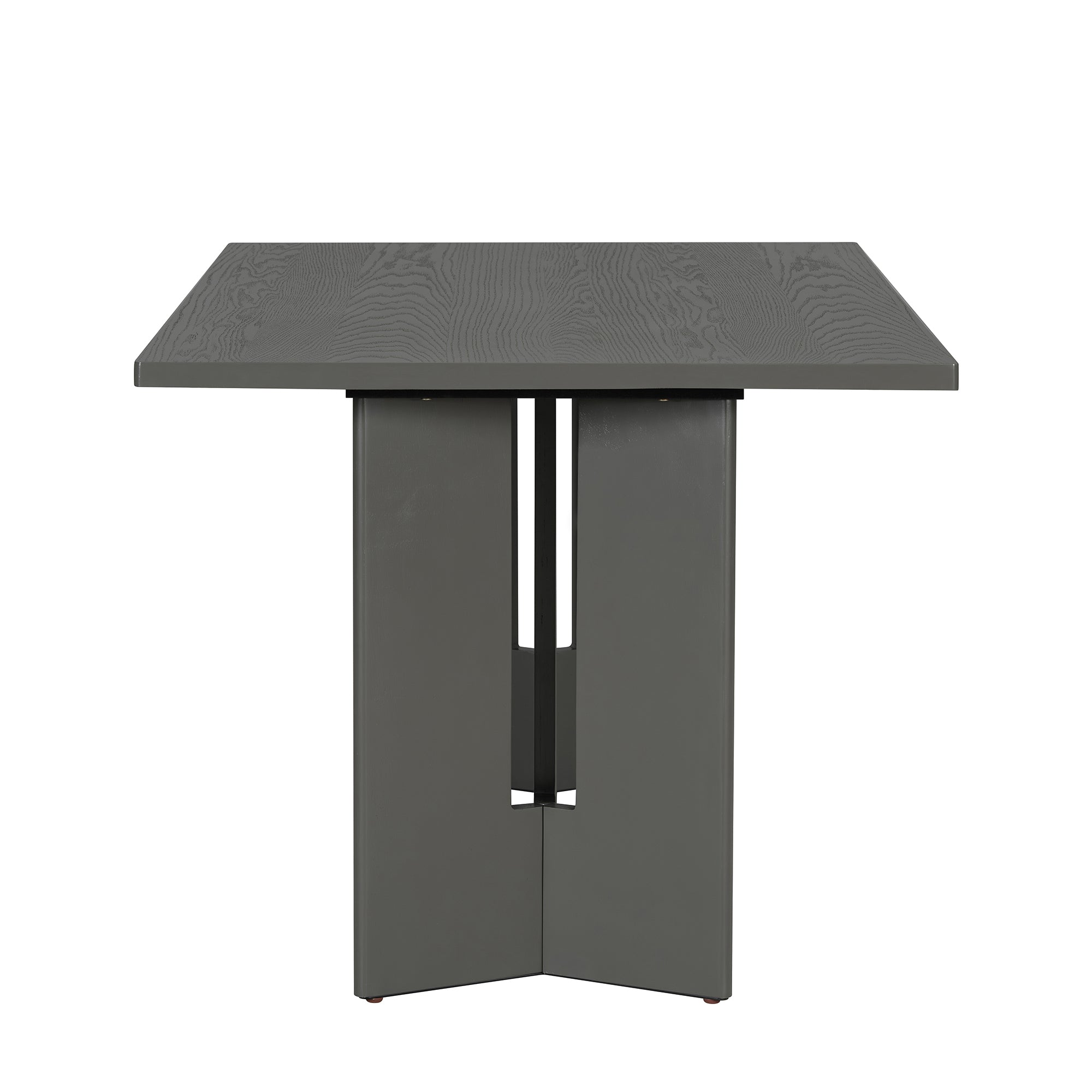 TREXM Farmhouse Wood Dining Table Set for 6