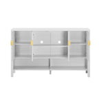 U Style 55.1" Storage Sideboard with 4 Doors