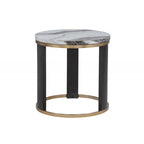 24" Round Icelandic End Table